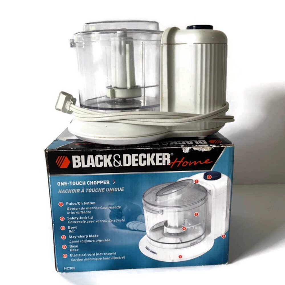 1.5-Cup One Touch Chopper Black+decker hc306
